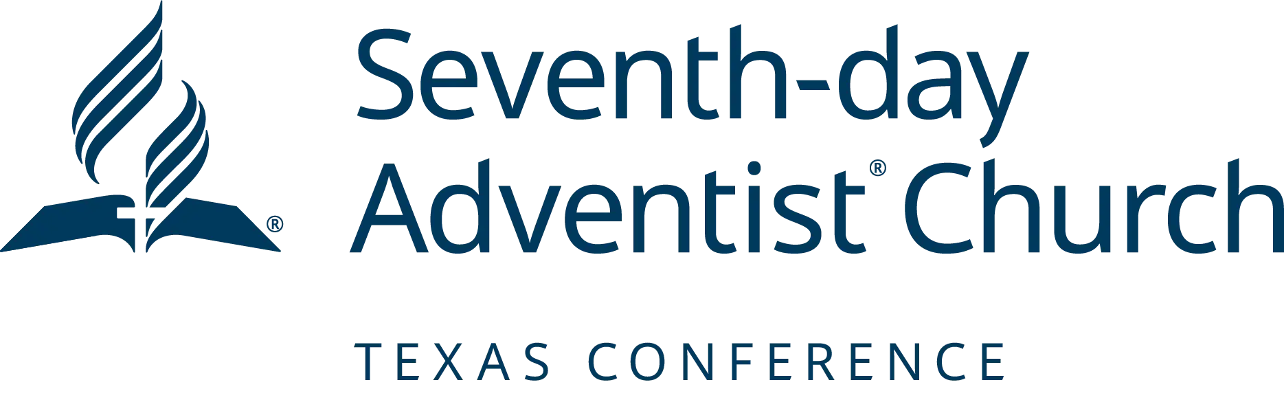 Seventh-day Adventist Church Texas Conference blue logo